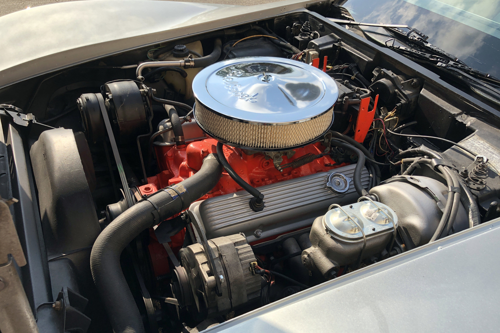 1978 CHEVROLET CORVETTE 350/185 T-TOP COUPE - Engine - 231998