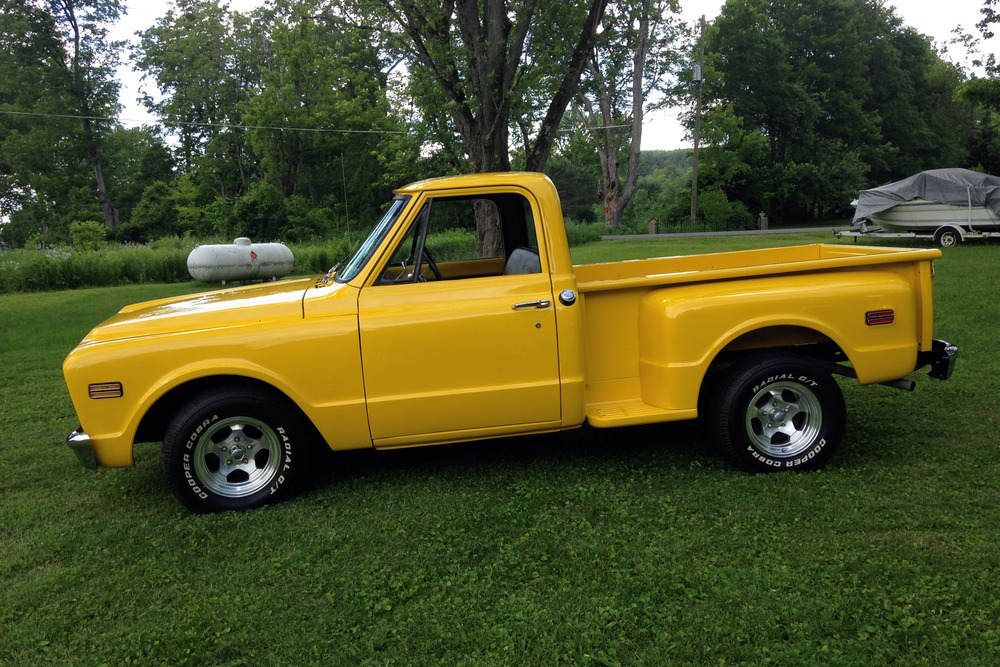 1969 CHEVROLET C10 CUSTOM PICKUP - Front 3/4 - 231999