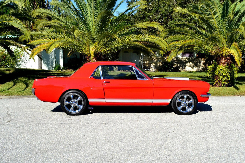 1966 FORD MUSTANG CUSTOM COUPE - Side Profile - 232048