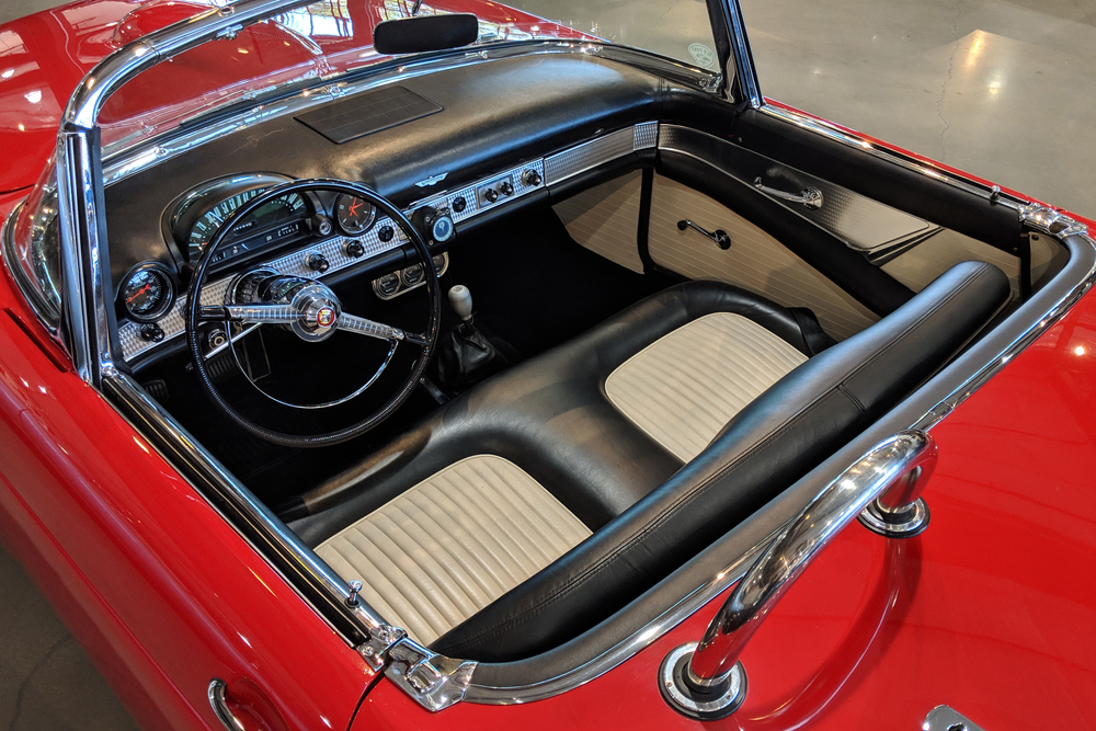 1955 FORD THUNDERBIRD CUSTOM CONVERTIBLE - Interior - 232049