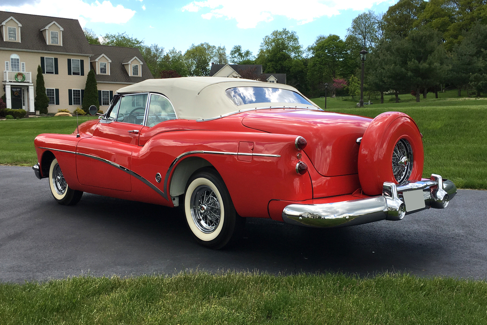 1953 BUICK SKYLARK CONVERTIBLE - Rear 3/4 - 232079