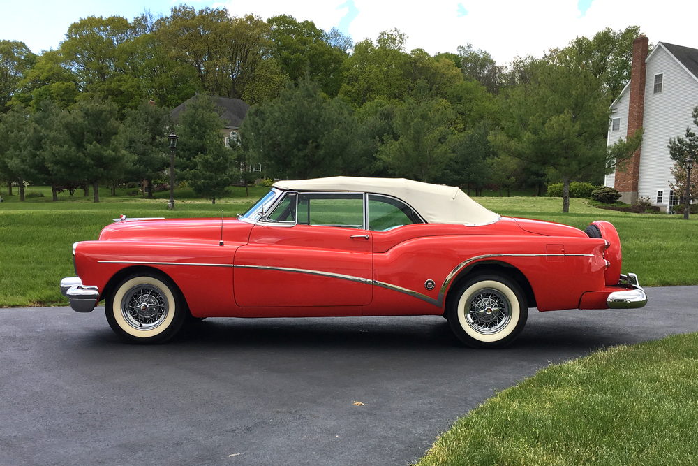 1953 BUICK SKYLARK CONVERTIBLE - Side Profile - 232079