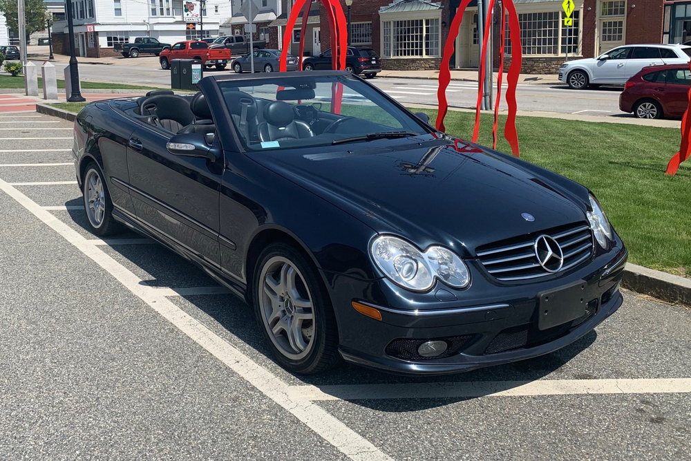 2004 MERCEDES-BENZ CL55 AMG CABRIOLET - Side Profile - 232164