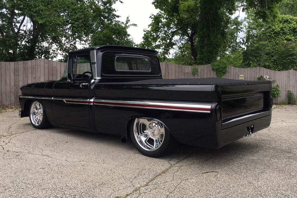 1963 CHEVROLET C10 CUSTOM PICKUP - Rear 3/4 - 232182