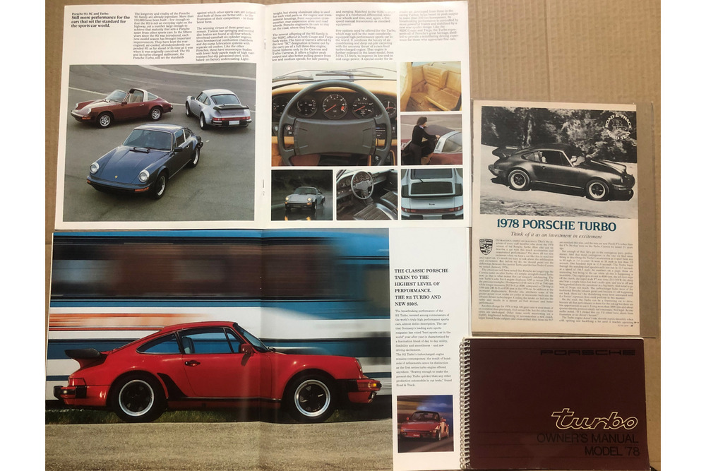 1978 PORSCHE 930 TURBO - Misc 1 - 232204
