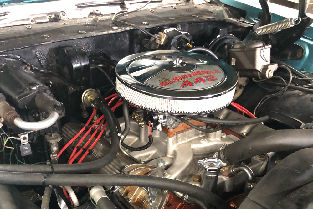 1968 OLDSMOBILE CUTLASS 442 CONVERTIBLE - Engine - 232220