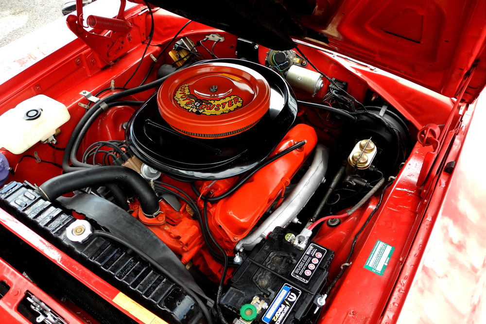 1970 PLYMOUTH ROAD RUNNER CONVERTIBLE - Engine - 232245