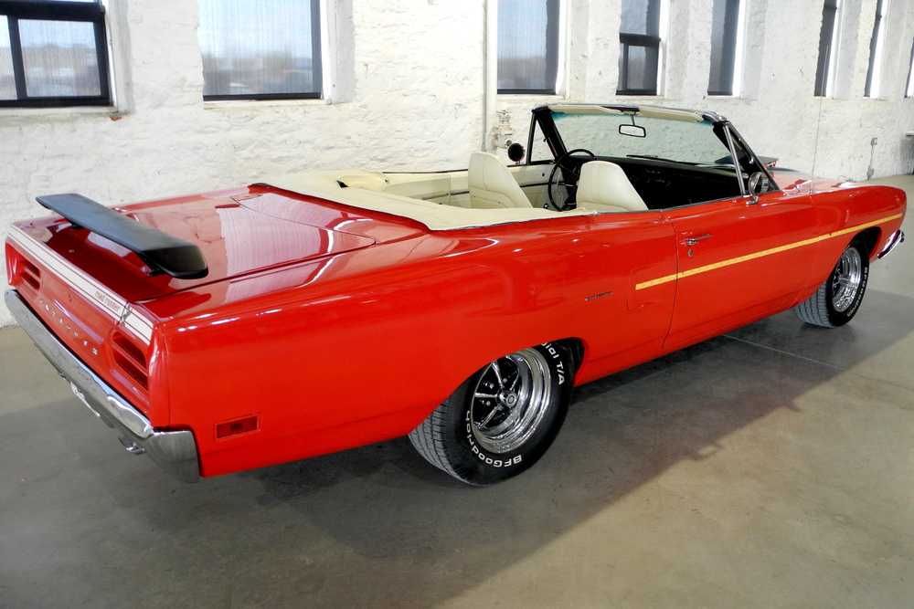 1970 PLYMOUTH ROAD RUNNER CONVERTIBLE - Rear 3/4 - 232245