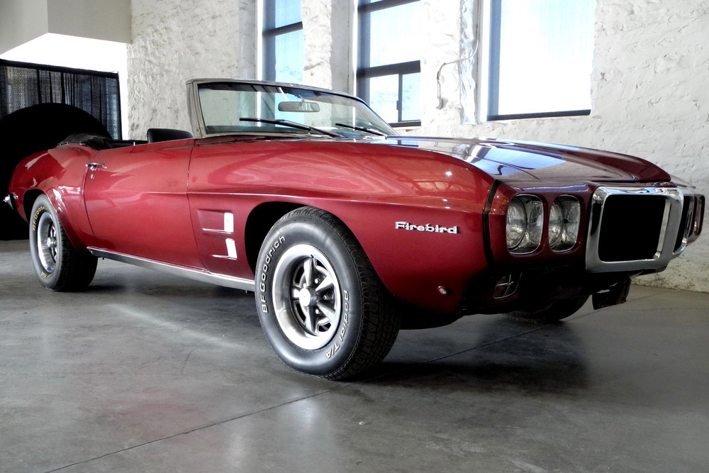 1969 PONTIAC FIREBIRD CONVERTIBLE - Front 3/4 - 232262