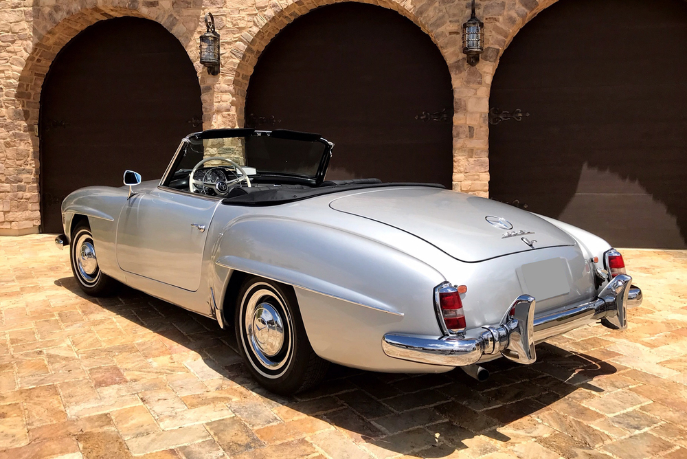 1959 MERCEDES-BENZ 190SL ROADSTER - Rear 3/4 - 232292