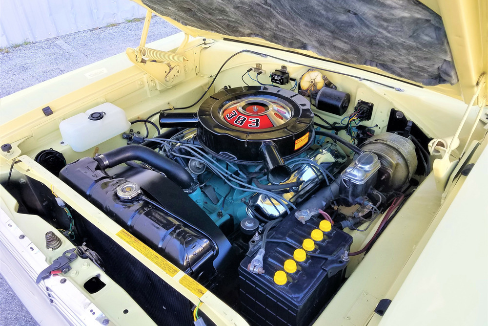 1966 PLYMOUTH SATELLITE CONVERTIBLE - Engine - 232322