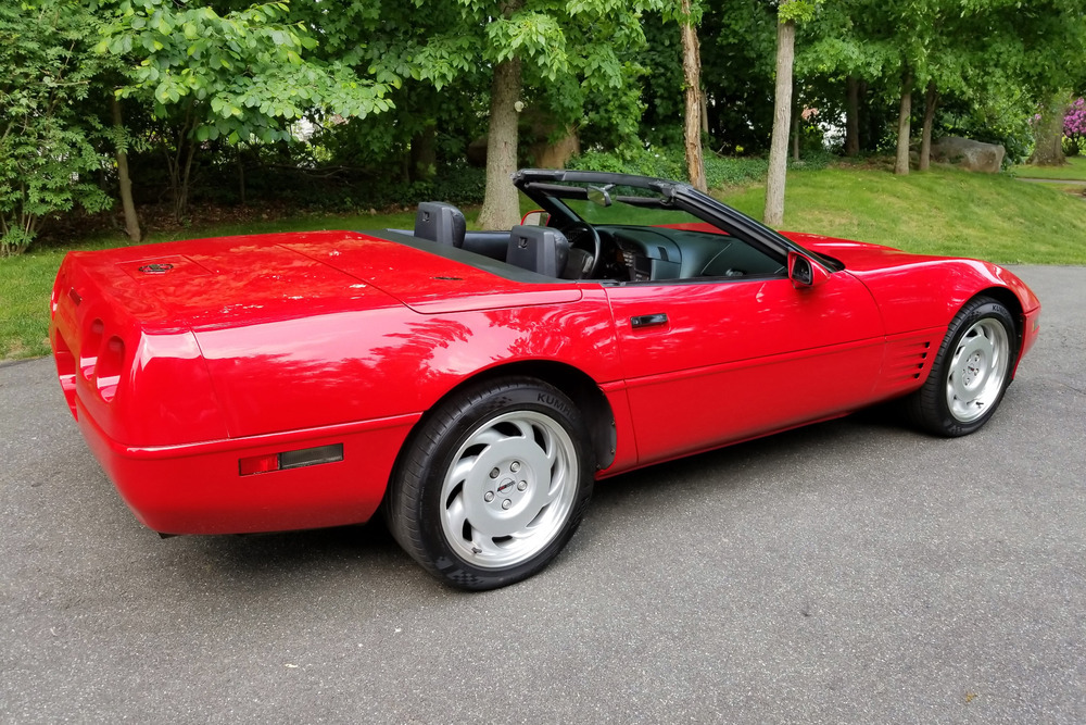 1991 CHEVROLET CORVETTE 350/245 CONVERTIBLE - Side Profile - 232331