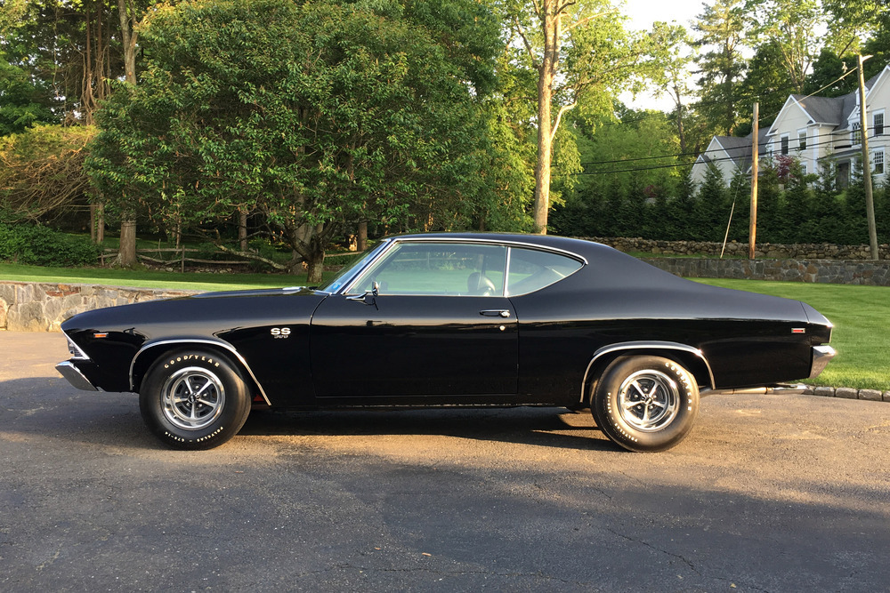 1969 CHEVROLET CHEVELLE SS 396 - Side Profile - 232386