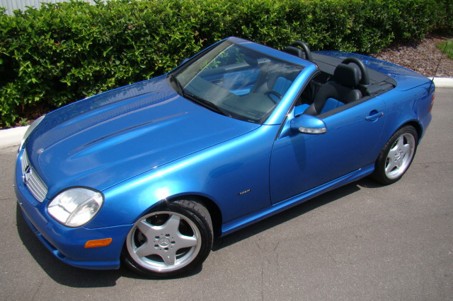 2001 MERCEDES-BENZ SLK320 ROADSTER - Front 3/4 - 232884