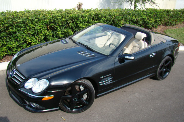 2007 MERCEDES-BENZ SL55 AMG ROADSTER - Front 3/4 - 232885
