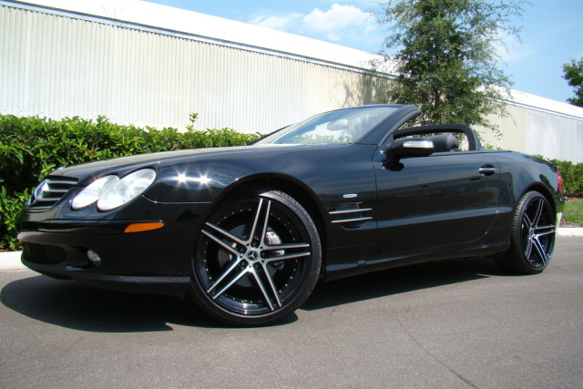 2005 MERCEDES-BENZ SL500 ROADSTER - Front 3/4 - 232887