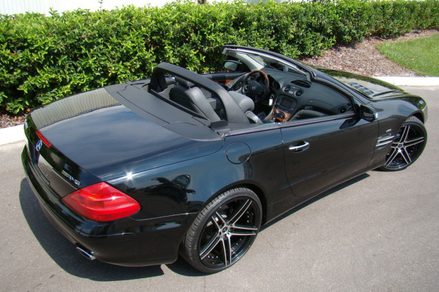 2005 MERCEDES-BENZ SL500 ROADSTER - Rear 3/4 - 232887