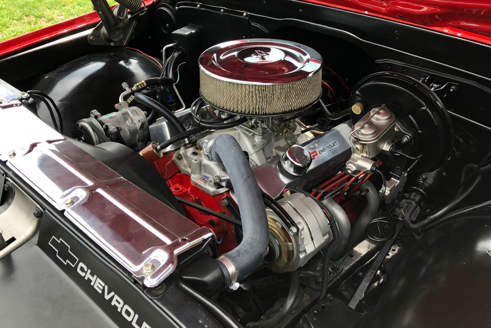 1970 CHEVROLET C10 CUSTOM PICKUP - Engine - 233035