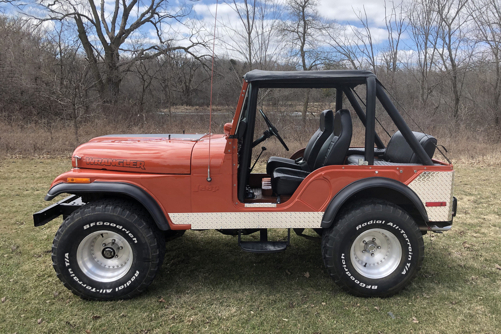 1973 JEEP CJ5 - Side Profile - 233055