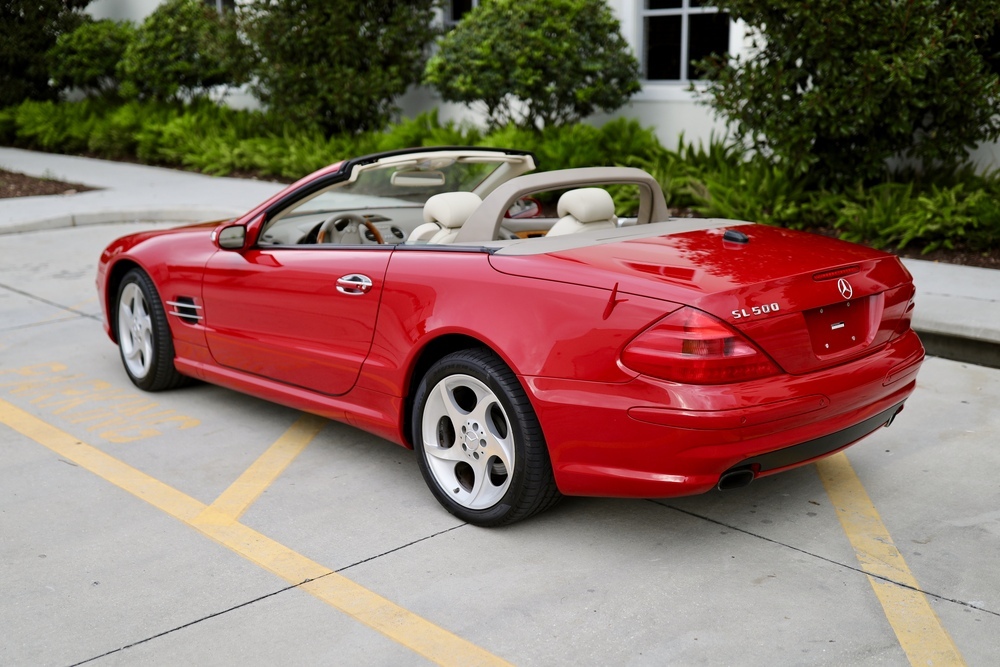 2005 MERCEDES-BENZ SL500 ROADSTER - Rear 3/4 - 233209