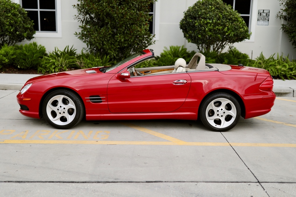 2005 MERCEDES-BENZ SL500 ROADSTER - Side Profile - 233209