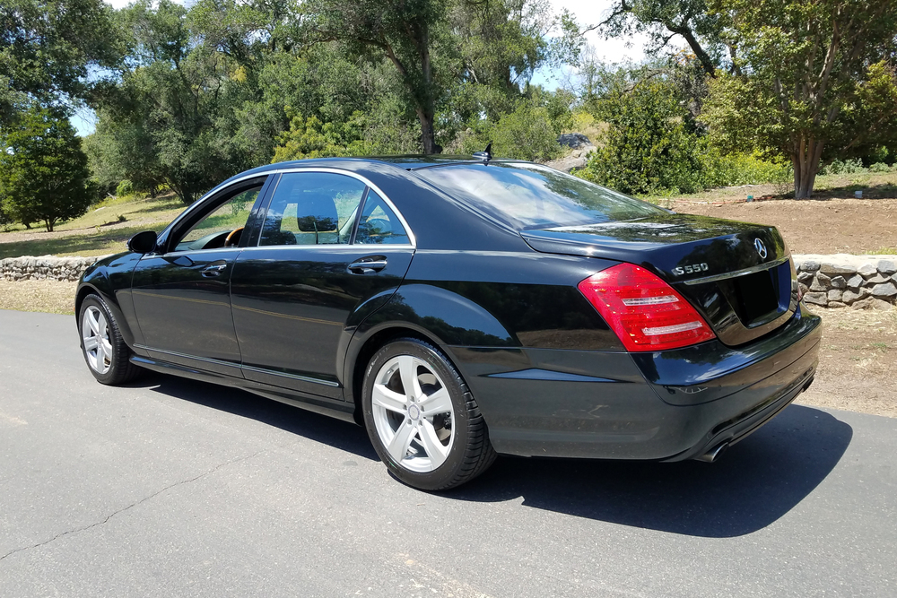 2008 MERCEDES-BENZ S550 - Rear 3/4 - 233716