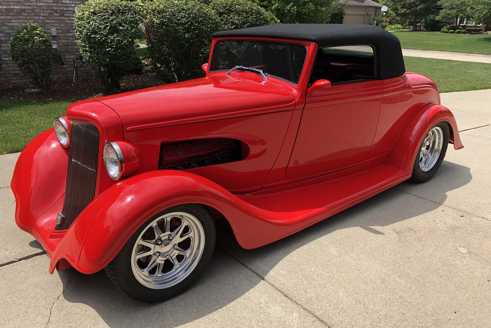 1934 DODGE CUSTOM CABRIOLET - Front 3/4 - 233733