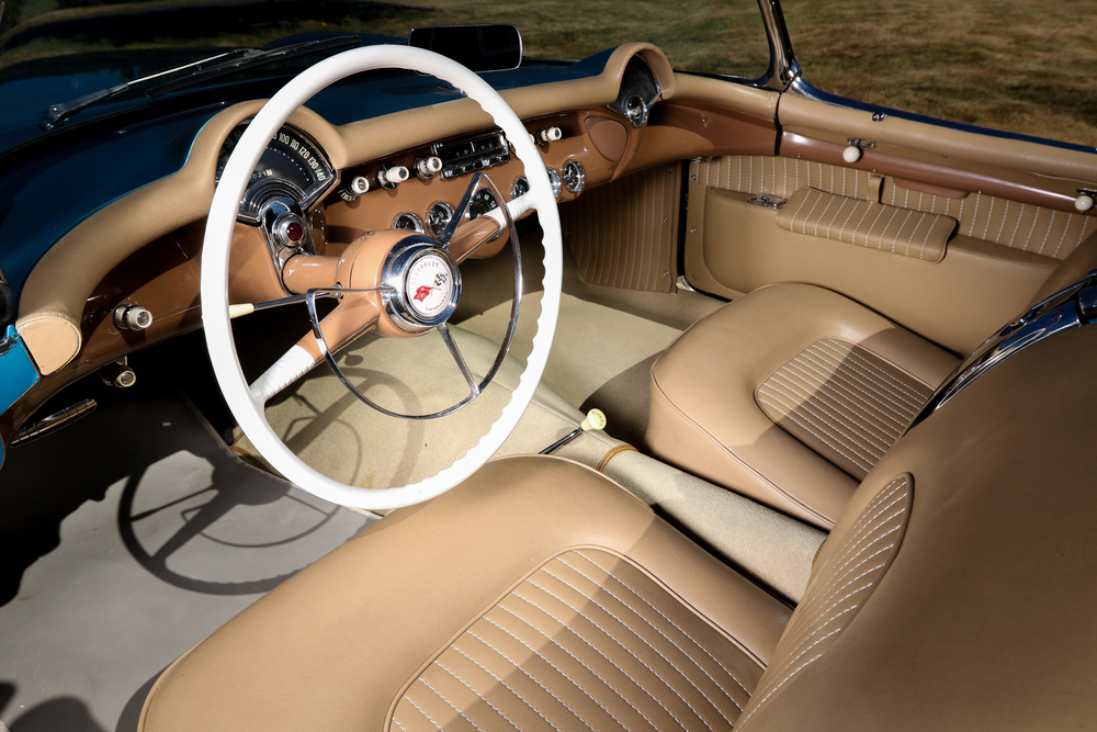 1955 CHEVROLET CORVETTE 265/195 CONVERTIBLE - Interior - 233780