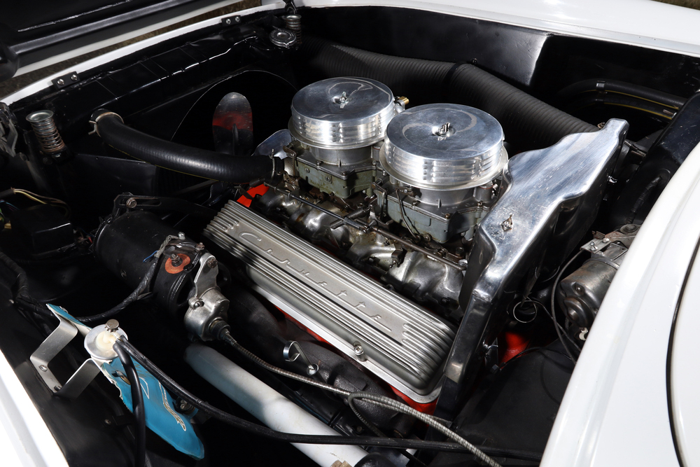 1956 CHEVROLET CORVETTE 265/225 CONVERTIBLE - Engine - 233787