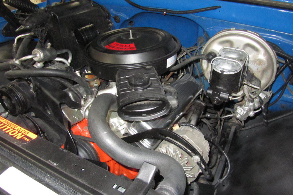 1972 CHEVROLET C10 CUSTOM DELUXE PICKUP - Engine - 233799