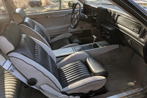 1984 BUICK REGAL T-TYPE COUPE - Interior - 233853