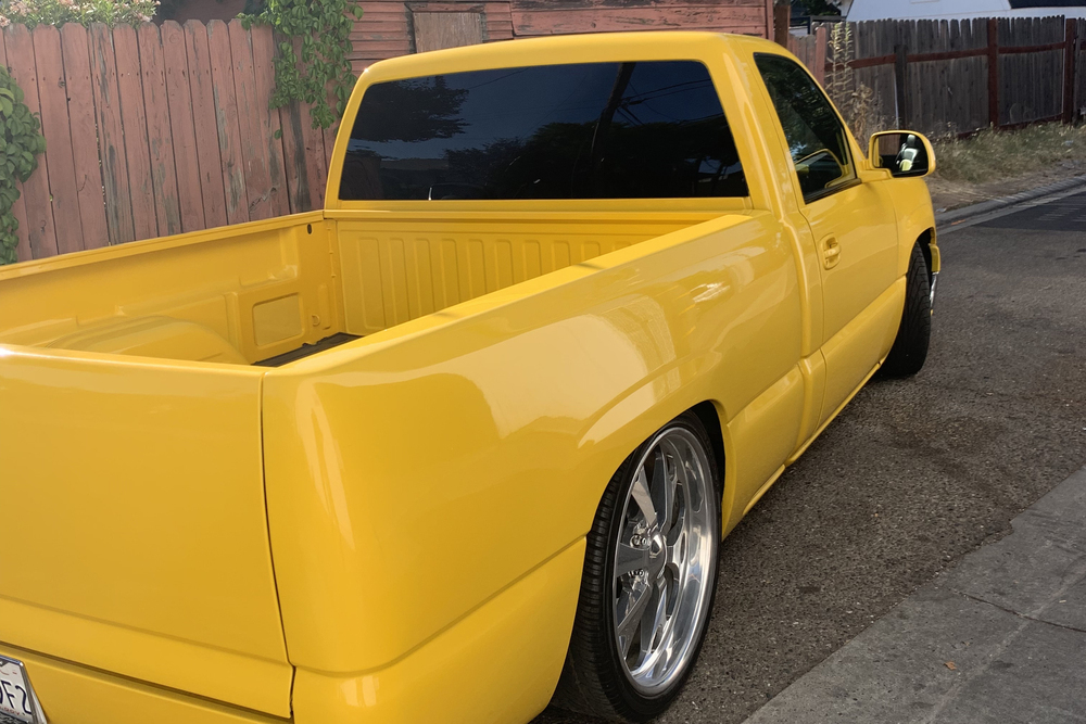 2002 CHEVROLET SILVERADO 1500 CUSTOM PICKUP - Rear 3/4 - 233860