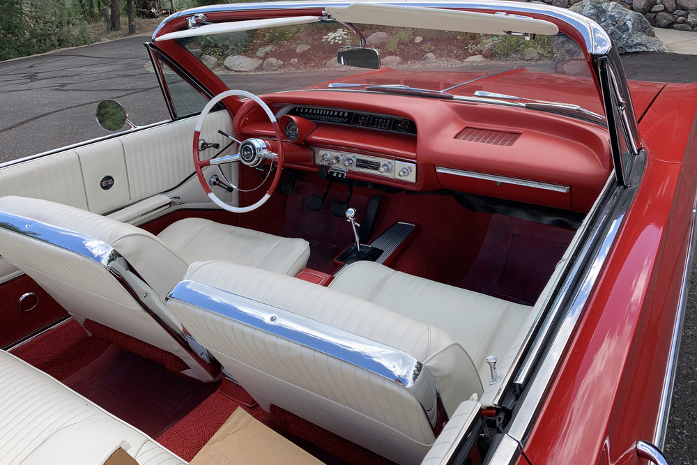 1964 CHEVROLET IMPALA SS 409 CONVERTIBLE - Interior - 233865