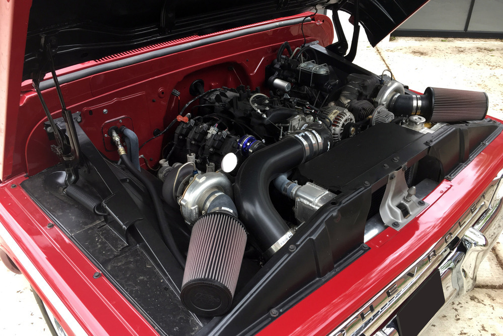 1964 CHEVROLET C10 CUSTOM PICKUP - Engine - 233875