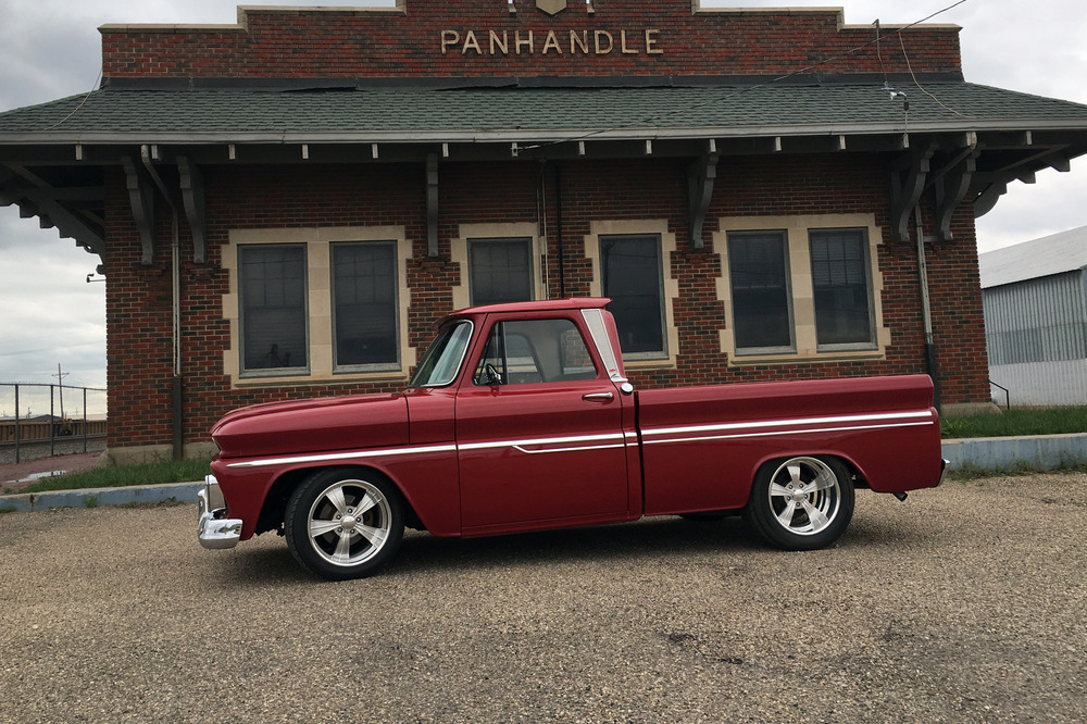 1964 CHEVROLET C10 CUSTOM PICKUP - Side Profile - 233875