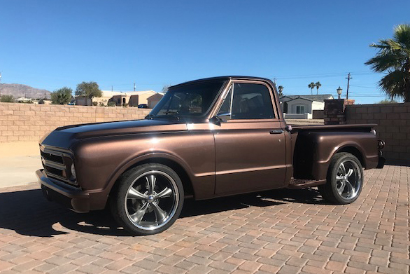 1967 CHEVROLET C10 CUSTOM PICKUP - Front 3/4 - 233935