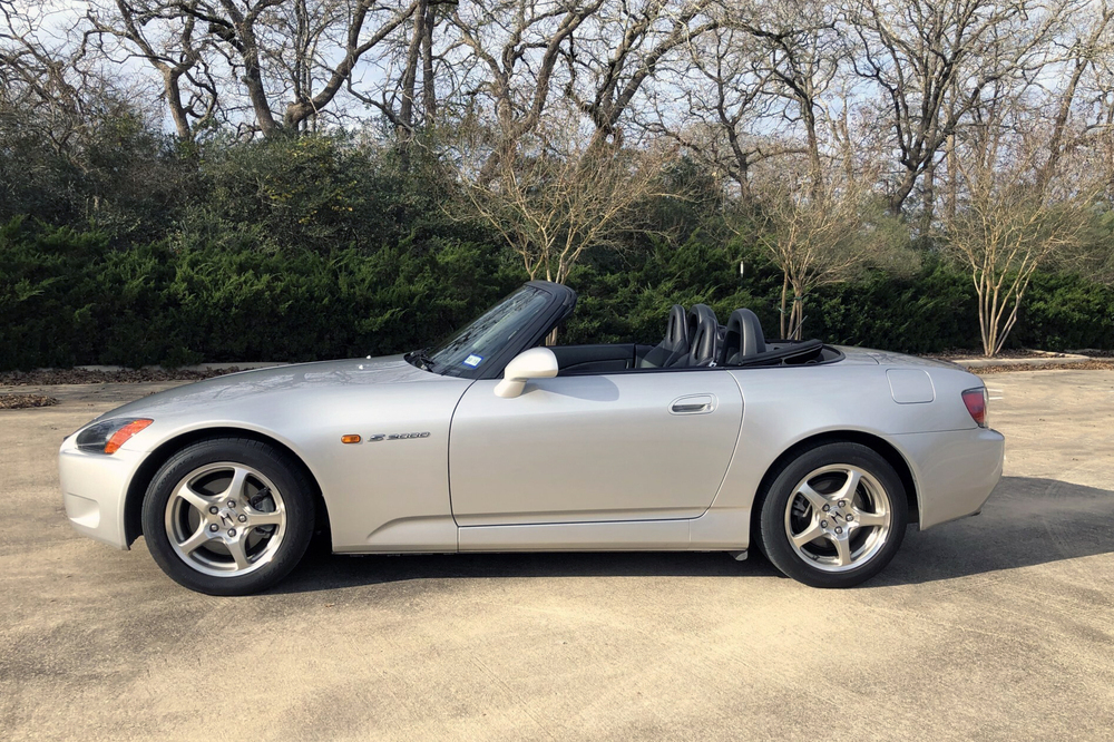 2002 HONDA S2000 CONVERTIBLE - Side Profile - 233984