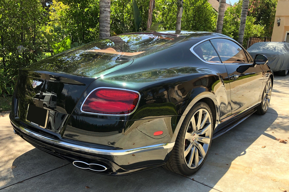2016 BENTLEY CONTINENTAL GT V8 S - Rear 3/4 - 233995