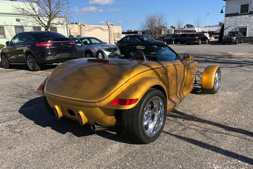 2002 CHRYSLER PROWLER CONVERTIBLE - Rear 3/4 - 234007