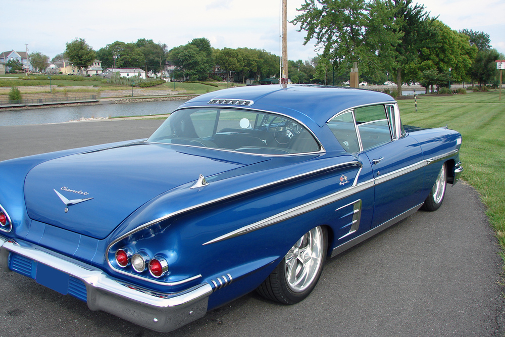 1958 CHEVROLET IMPALA CUSTOM HARDTOP - Rear 3/4 - 234027