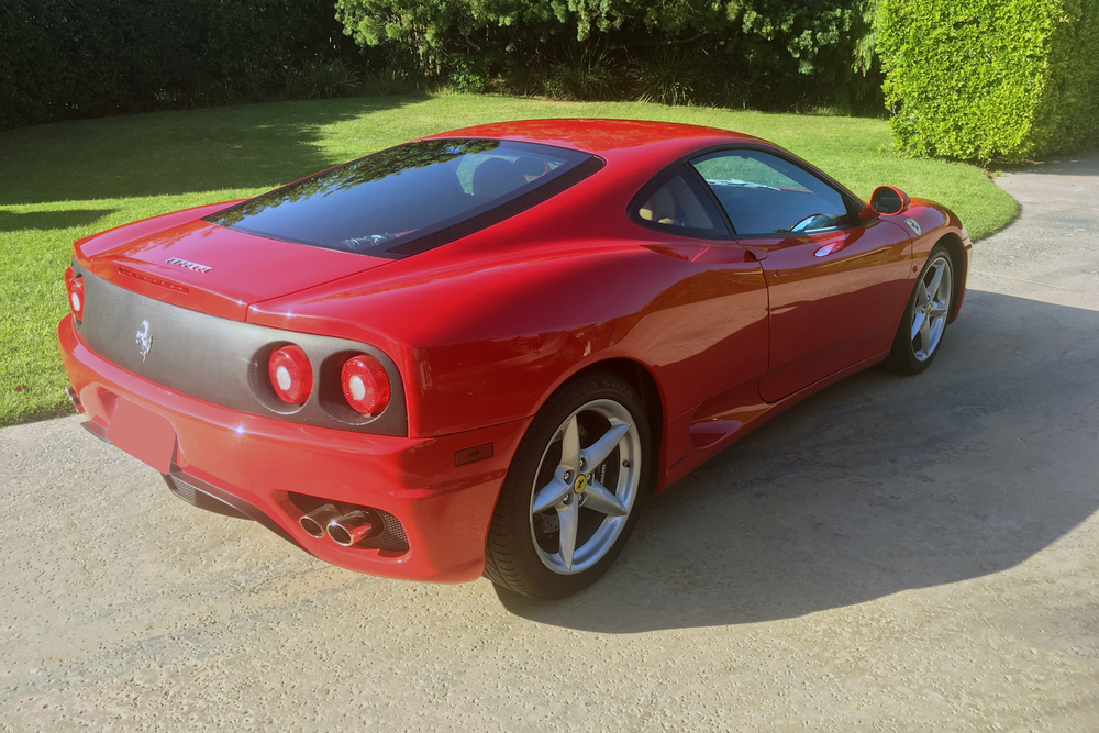 1999 FERRARI 360 MODENA - Rear 3/4 - 234059