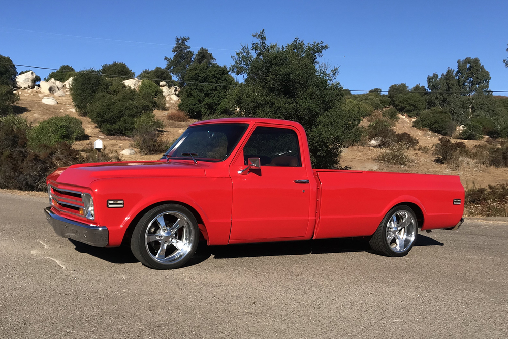 1972 Chevrolet C10 Custom Pickup234110 Sold At Las