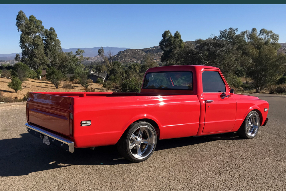 1972 Chevrolet C10 Custom Pickup234110 Sold At Las