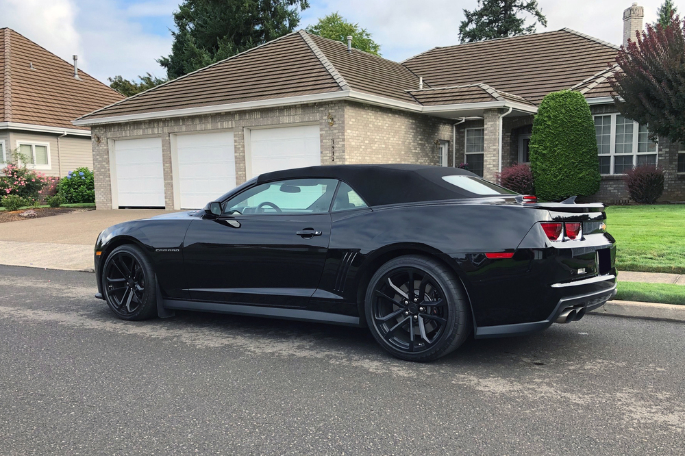 2013 CHEVROLET CAMARO ZL1 CUSTOM CONVERTIBLE - Rear 3/4 - 234190