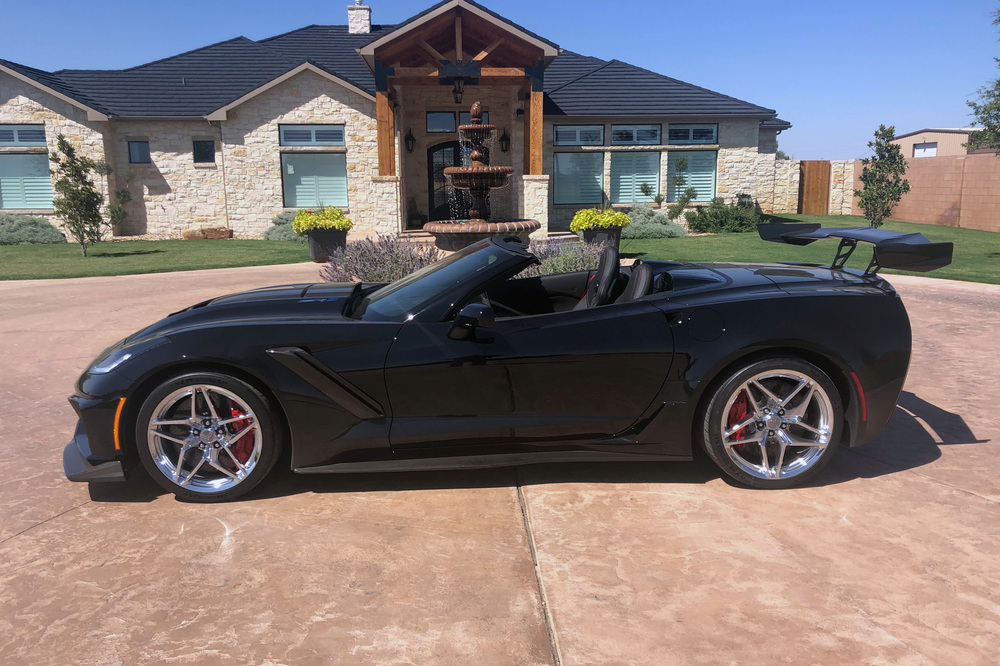 2019 CHEVROLET CORVETTE ZR1 CONVERTIBLE - Side Profile - 234241