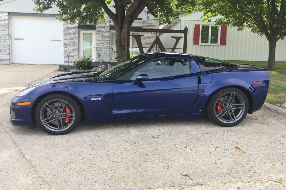 2007 CHEVROLET CORVETTE Z06 - Side Profile - 234284