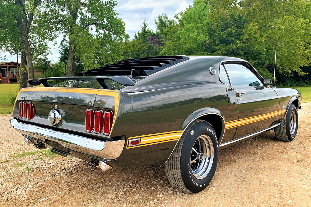 1969 FORD MUSTANG MACH 1 Rear 3 4 234362 1969-ford-mustang-mach-1-rear-3-4-234362