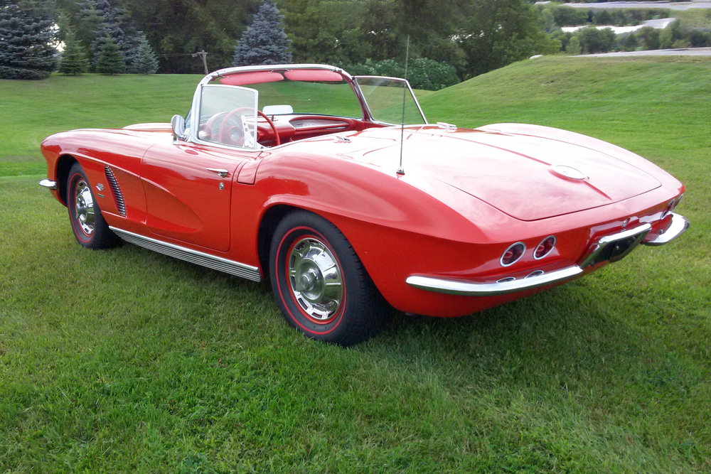 1962 CHEVROLET CORVETTE 327/360 CONVERTIBLE - Rear 3/4 - 234597