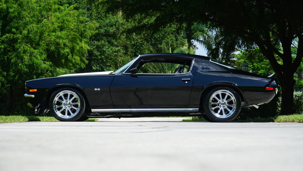 1971 CHEVROLET CAMARO SS CUSTOM COUPE - Side Profile - 234702