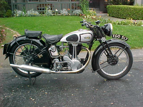 norton 500cc 1956